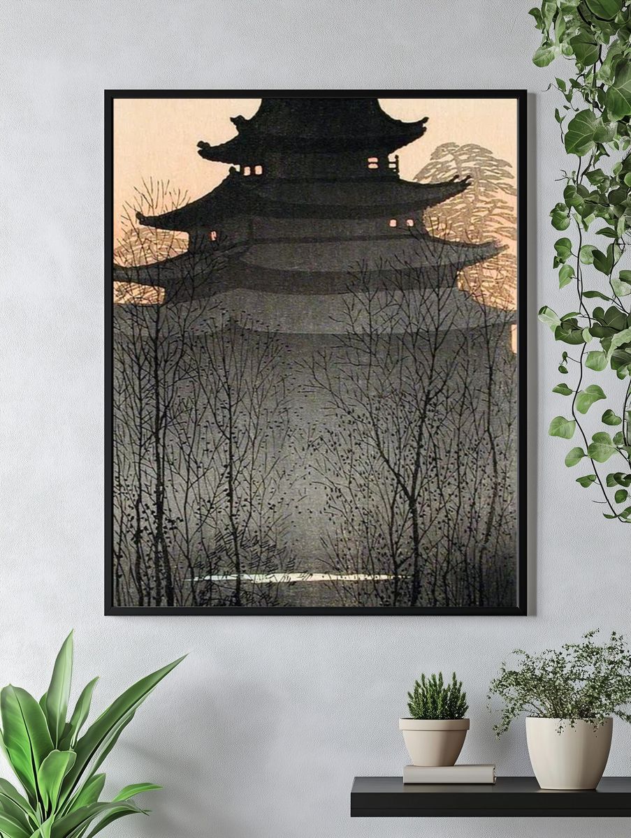 Nagoya Castle (ca.1932) print high. — room view 4