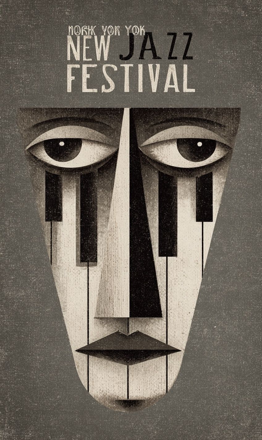 New Jazz Festival Poster. poster detail