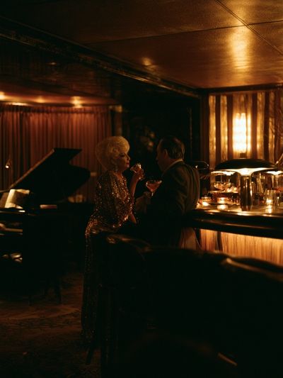 Jazz Club Night Photography Poster. poster