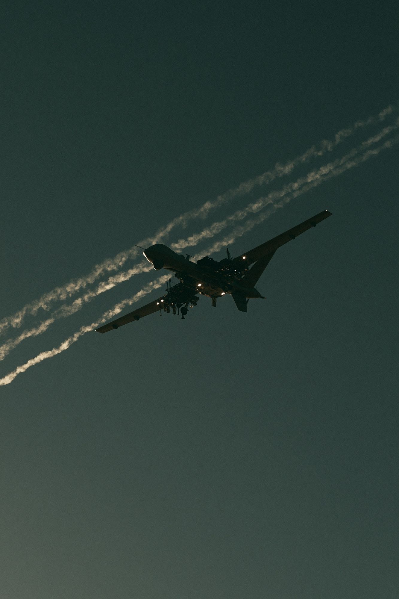 Jet Silhouette in Twilight Photography Poster. poster — photography art