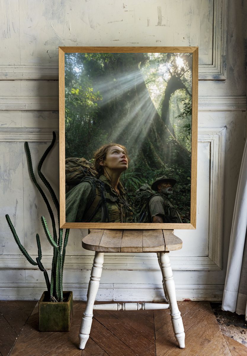 Explorers in the Jungle — Adventure Print. room preview