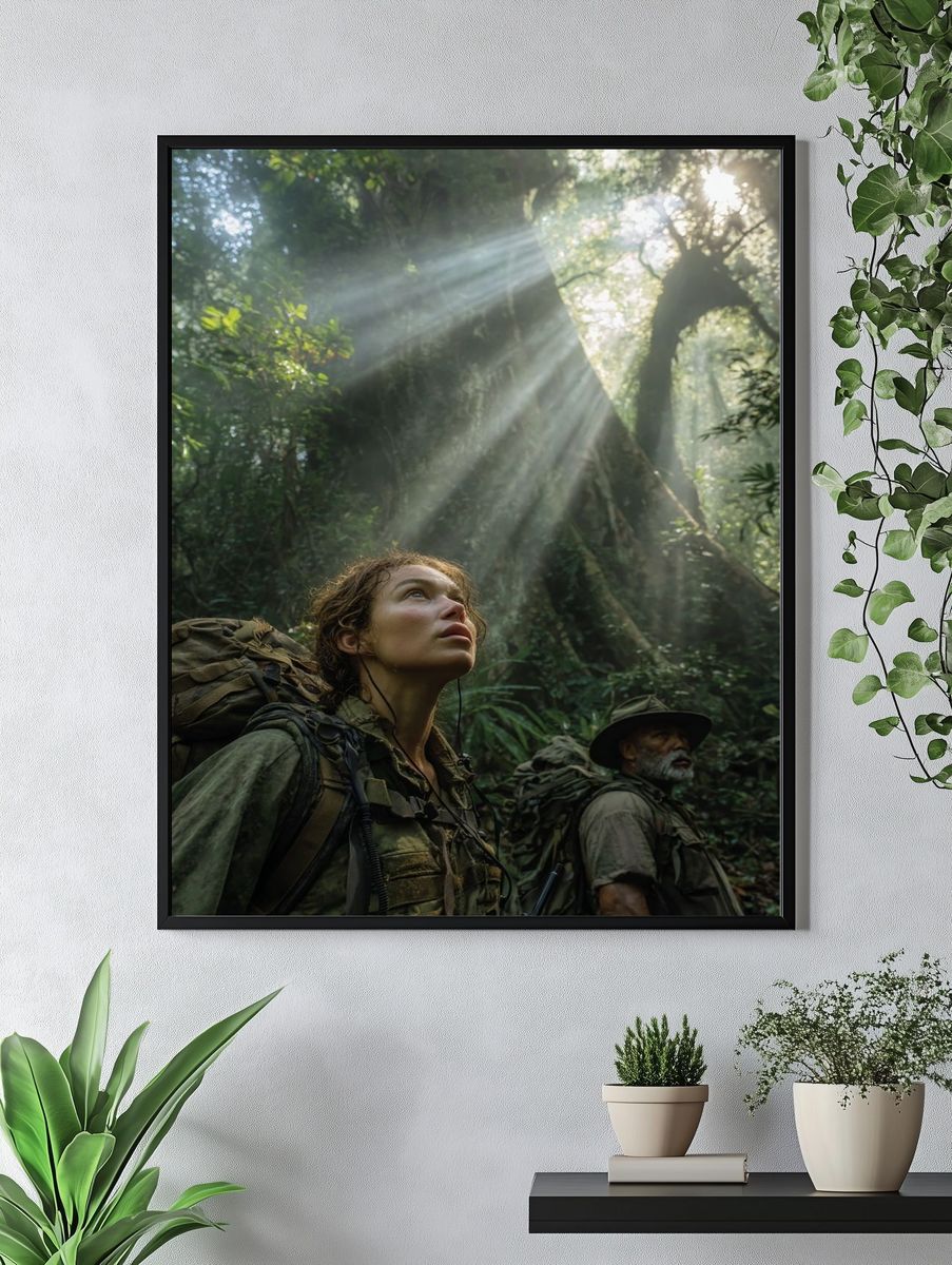 Explorers in the Jungle — Adventure Print. — room view 4