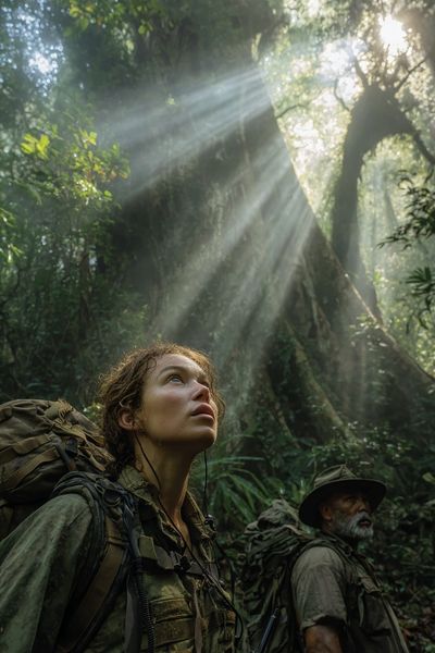 Explorers in the Jungle — Adventure Print.