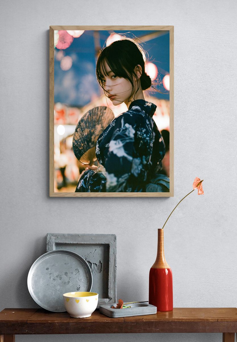 Japanese Portrait Photography Poster. — room view 3