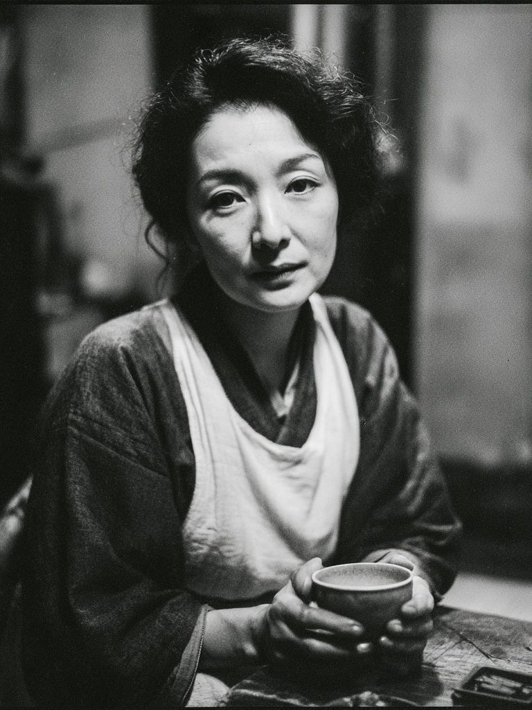 Japanese Portrait Photography Poster. poster detail