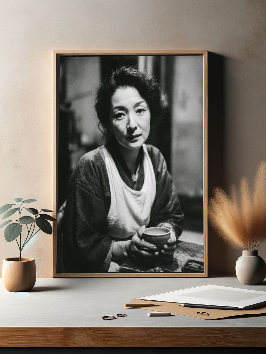 Japanese Portrait Photography Poster. — room view 2
