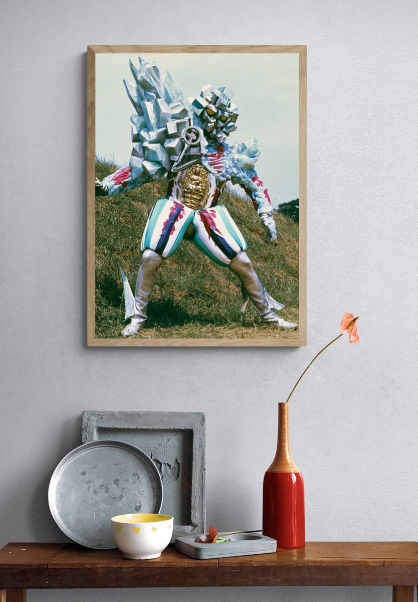 Kaiju Suit Hero Photography Poster. — room view 3