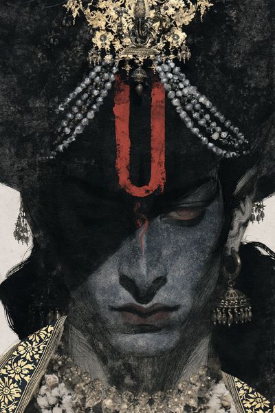 Kali Divine Portrait Print.