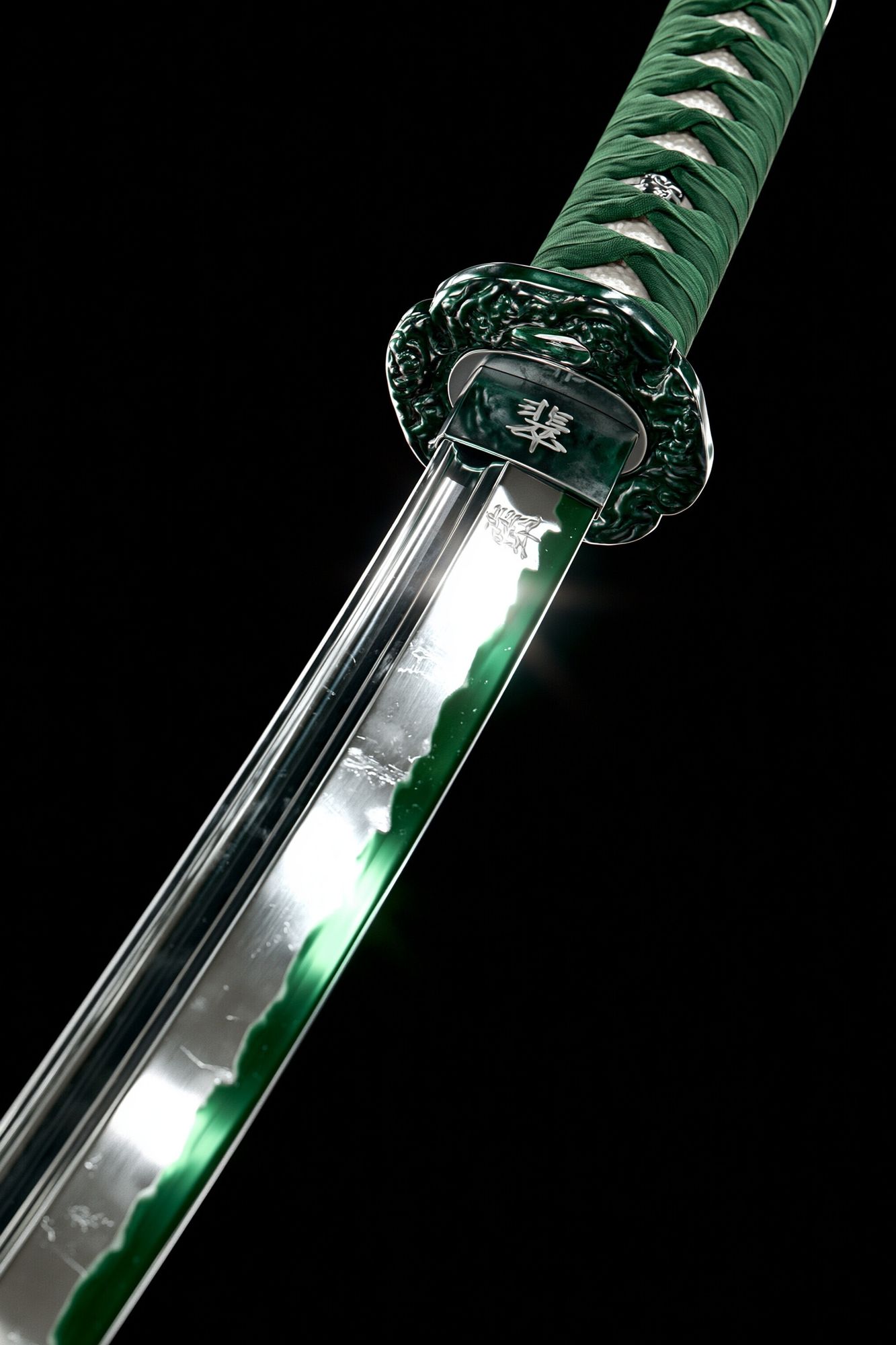 Green Katana Photography Poster. poster — photography art