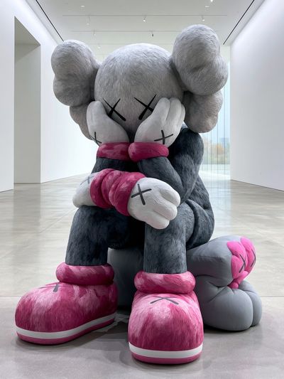 Kaws Companion Sculpture Poster.
