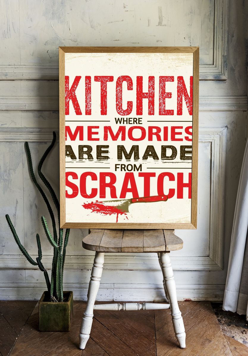 Kitchen Memories From Scratch Poster. room preview