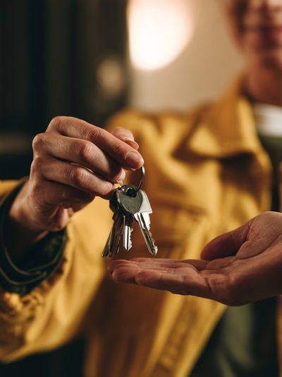 Key Handover Photography Poster. poster