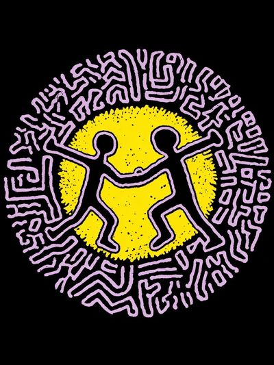 Keith Haring Dance Poster.
