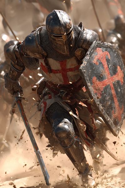 Knight in Battle