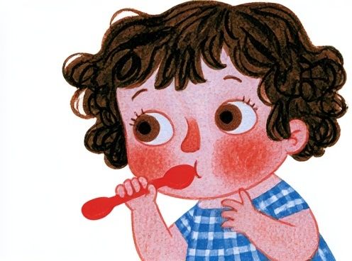 Curious Child Illustration Poster. poster — kids art