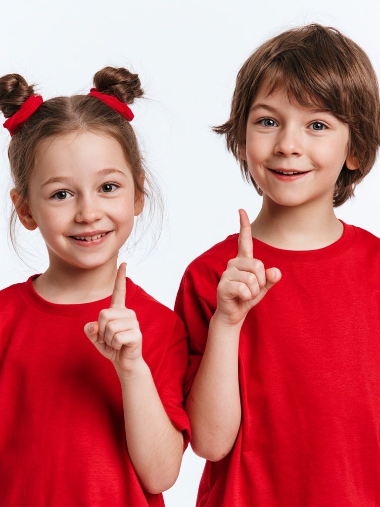 Smiling Kids Portrait Photography Poster. poster detail