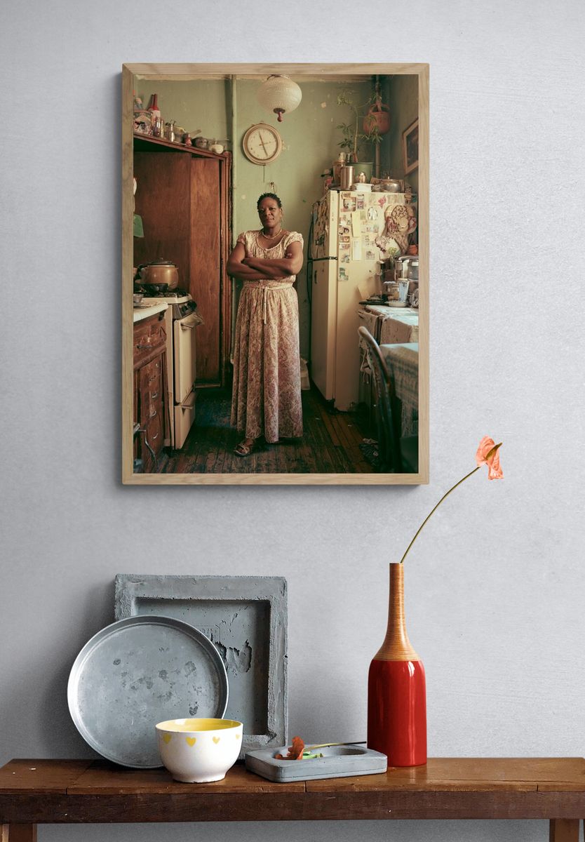 Kitchen Portrait Photography Poster. — room view 3