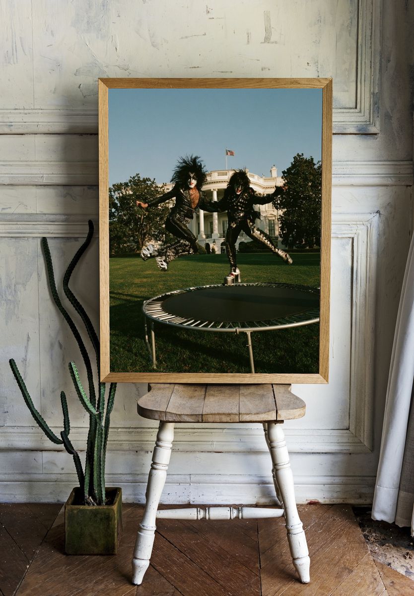 KISS at the White House Poster. room preview