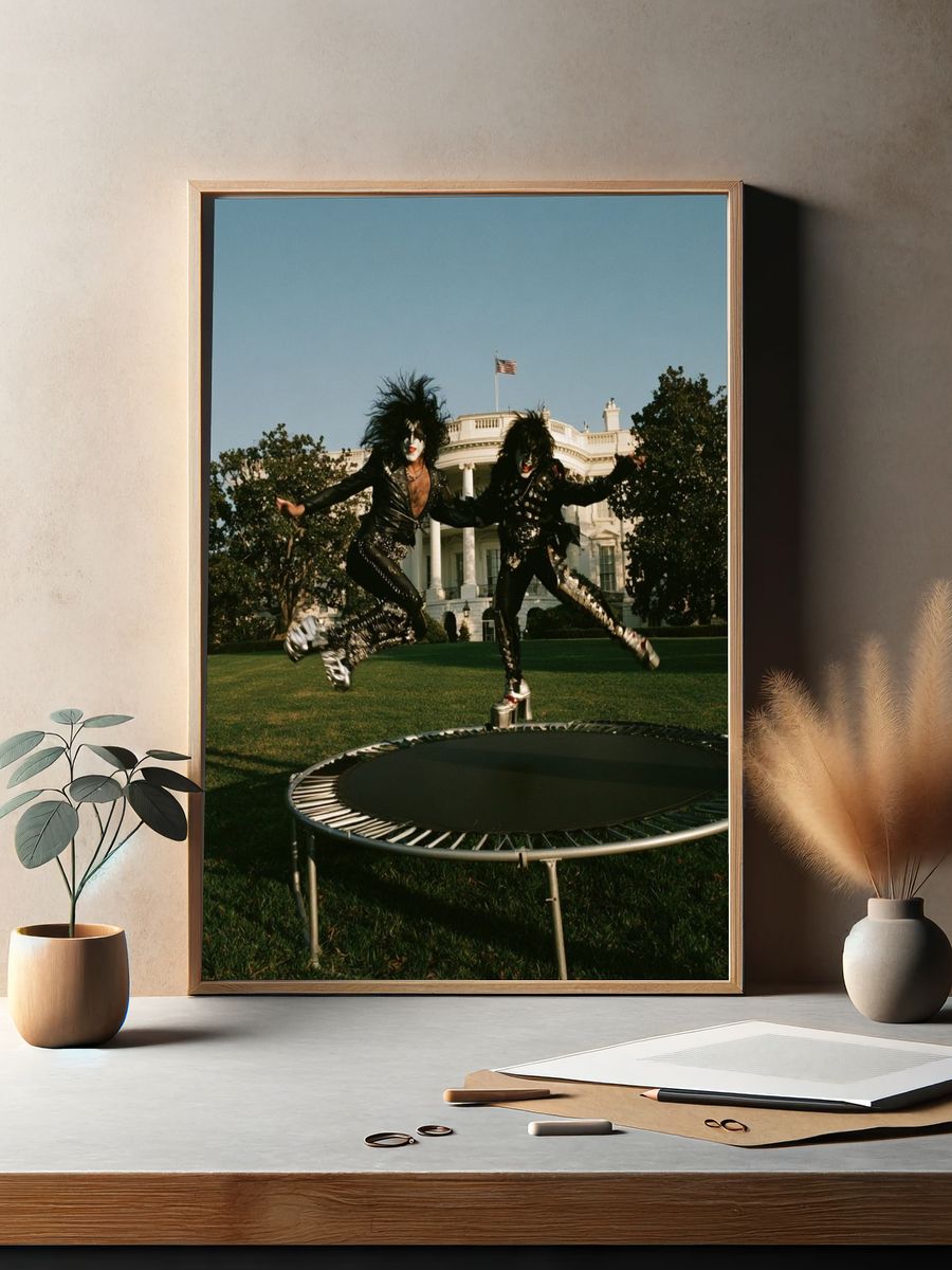 KISS at the White House Poster. — room view 2