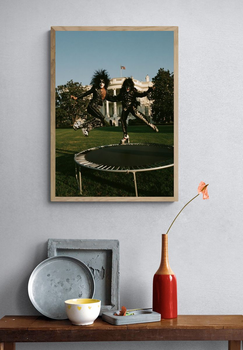 KISS at the White House Poster. — room view 3
