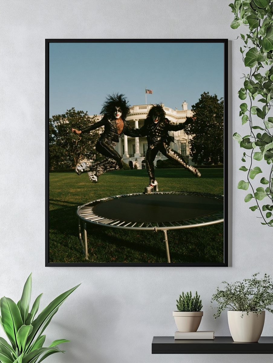 KISS at the White House Poster. — room view 4
