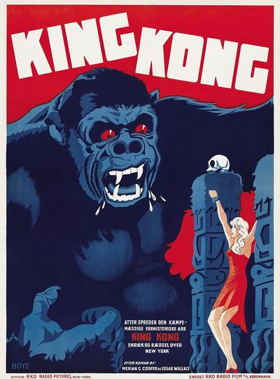 King Kong — Vintage Movie Poster. poster