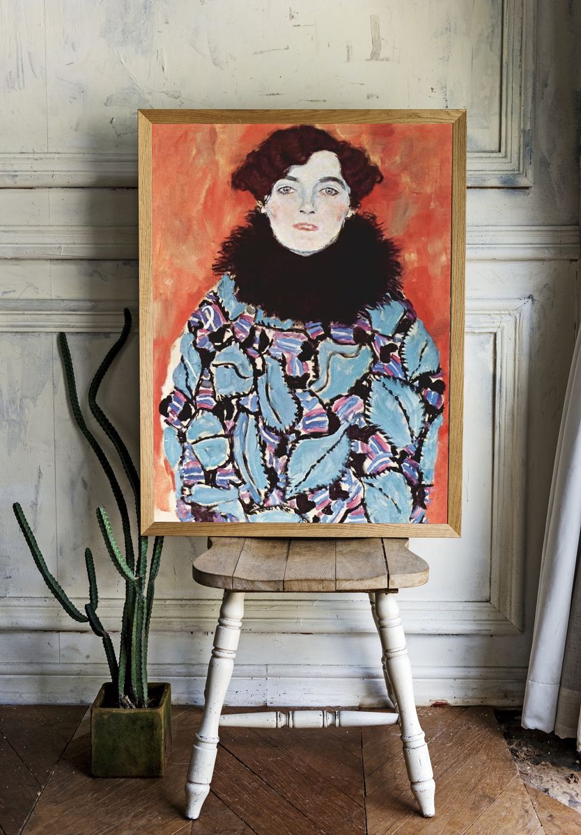 Gustav Klimt 's Portrait Johanna. — room view 1