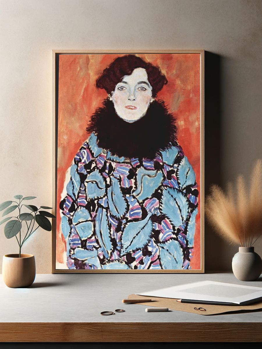 Gustav Klimt 's Portrait Johanna. — room view 2