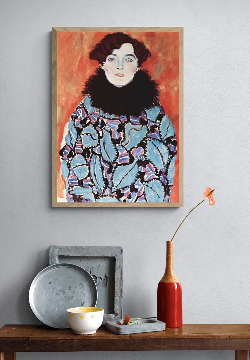 Gustav Klimt 's Portrait Johanna. — room view 3