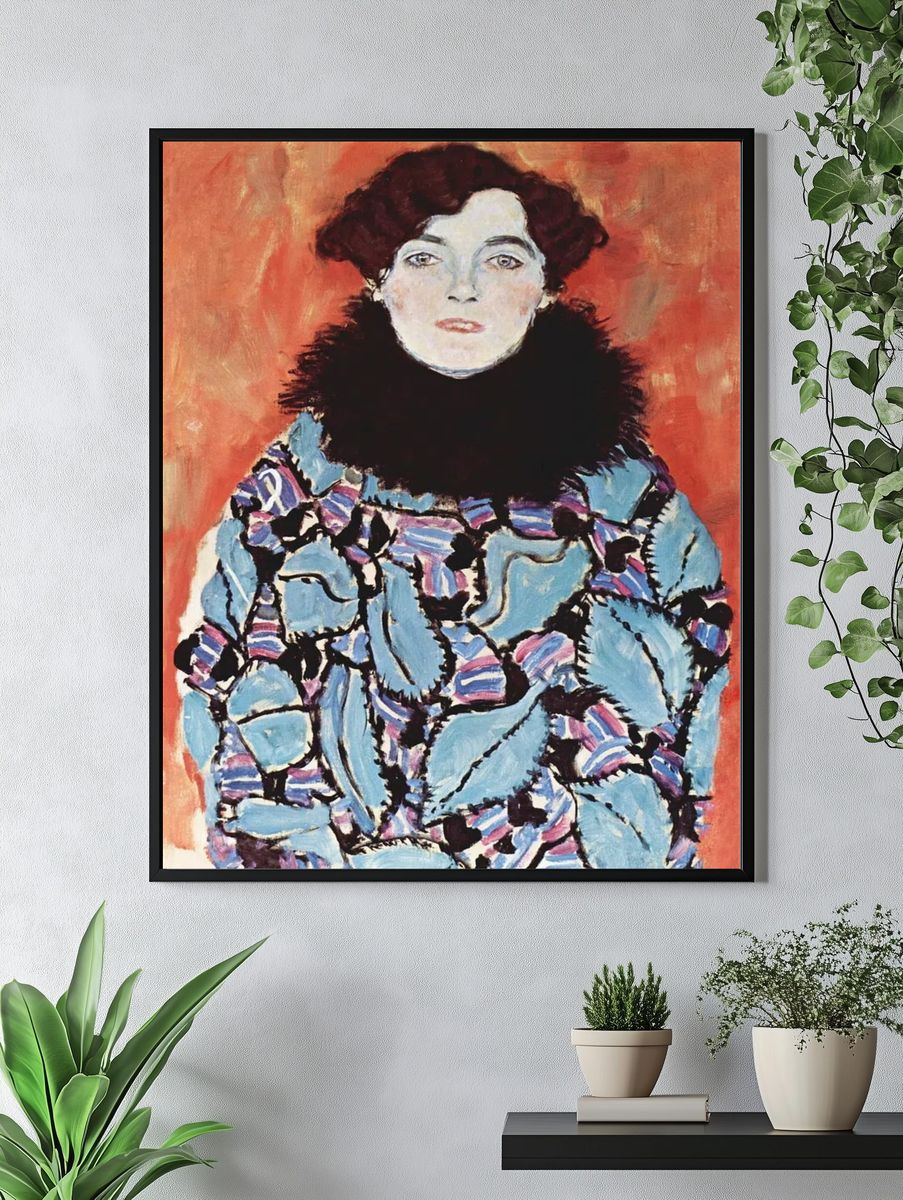 Gustav Klimt 's Portrait Johanna. — room view 4