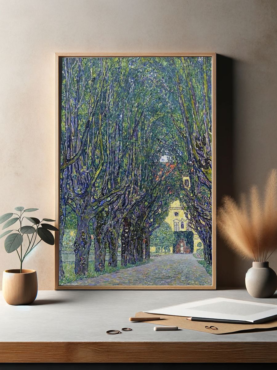 Gustav Klimt 's Allee Schloss. — room view 2