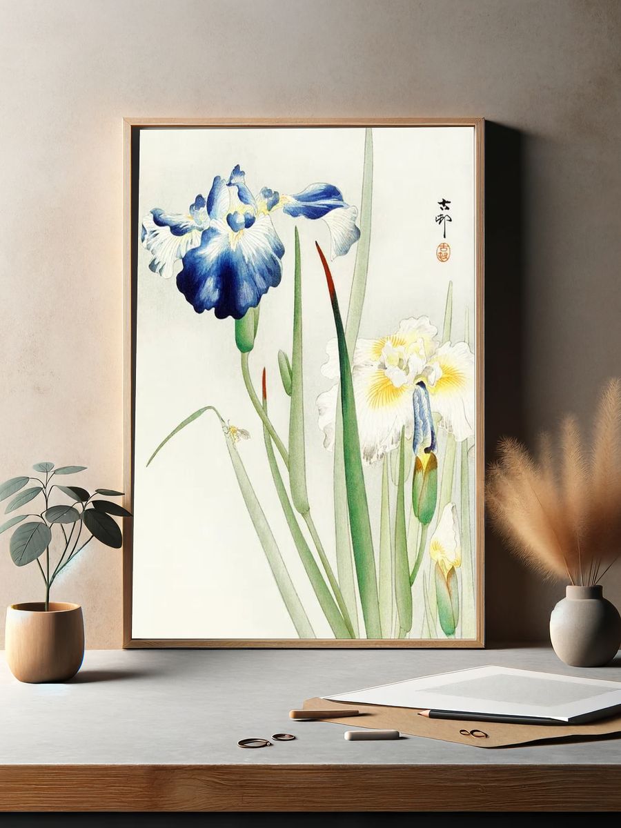 Irises (1900 - 1936) Ohara. — room view 2