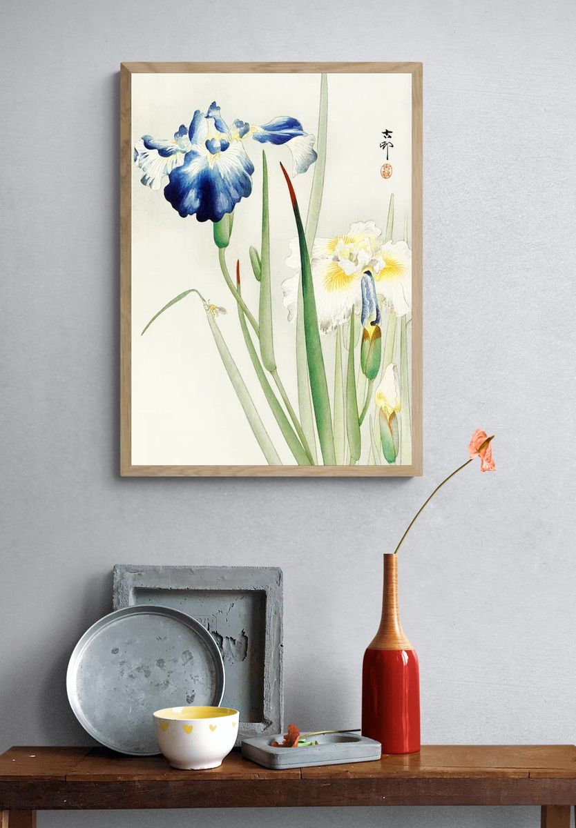 Irises (1900 - 1936) Ohara. — room view 3