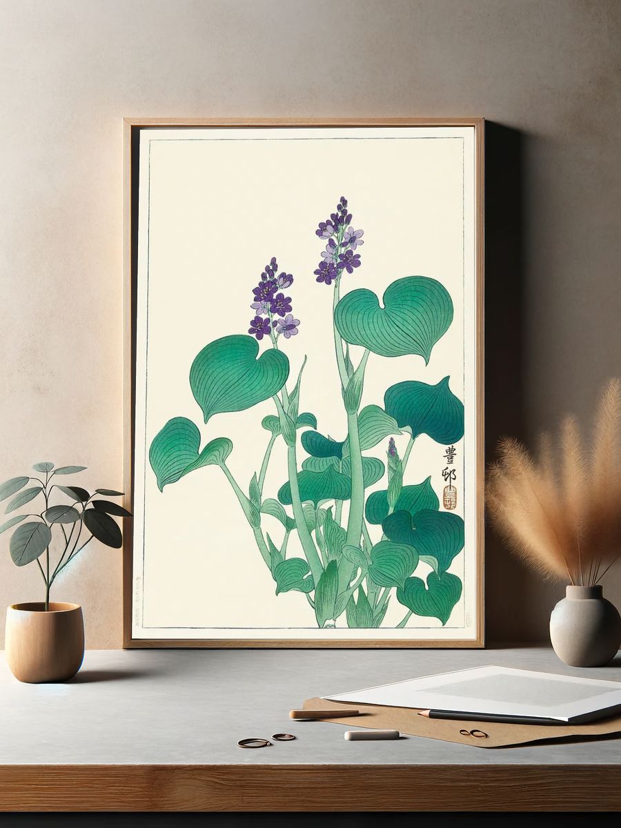 Blooming hosta (1920 - 1930). — room view 2