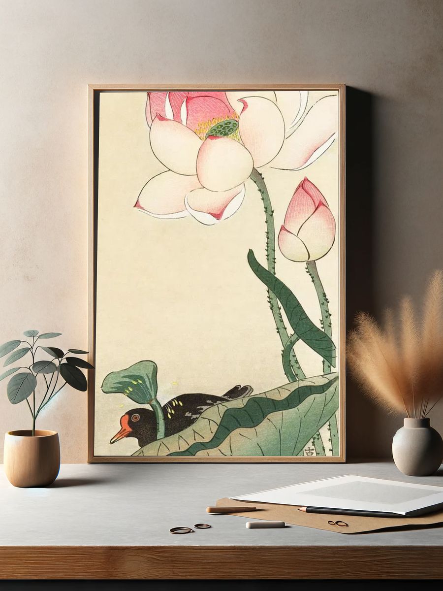 Gallinule Lotus Flowers. — room view 2