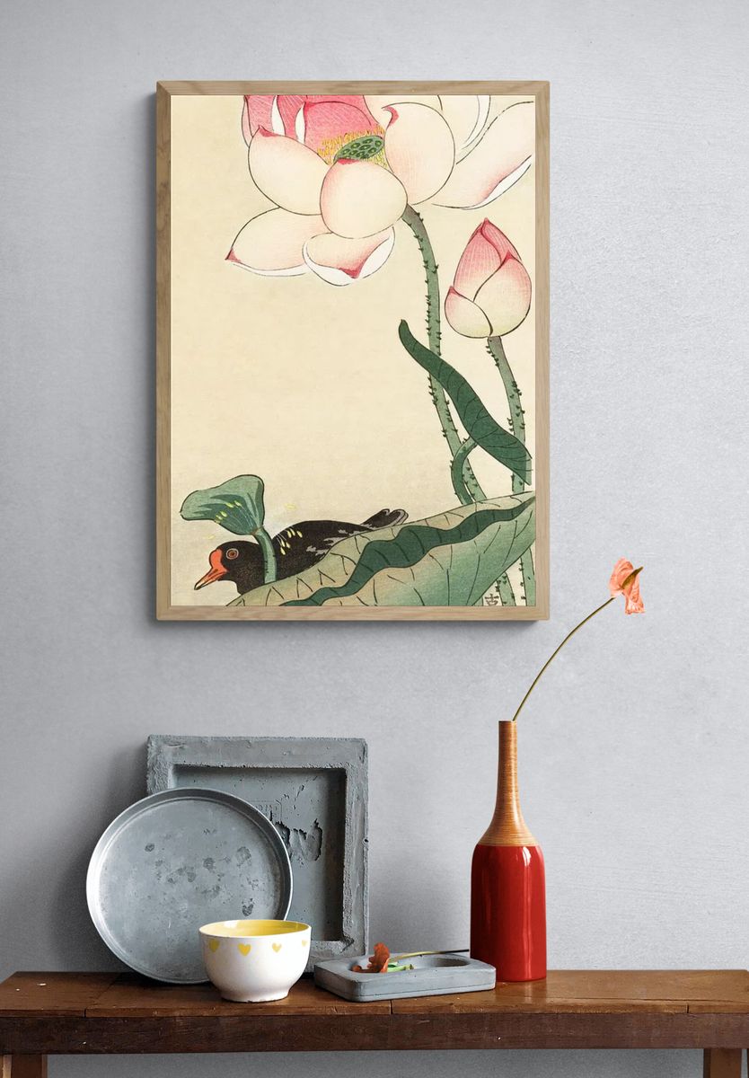 Gallinule Lotus Flowers. — room view 3