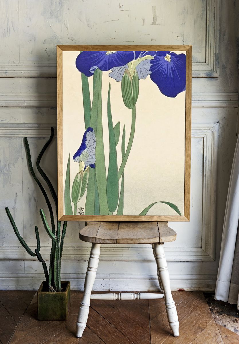 Blue Irises (1900 - 1930). room preview