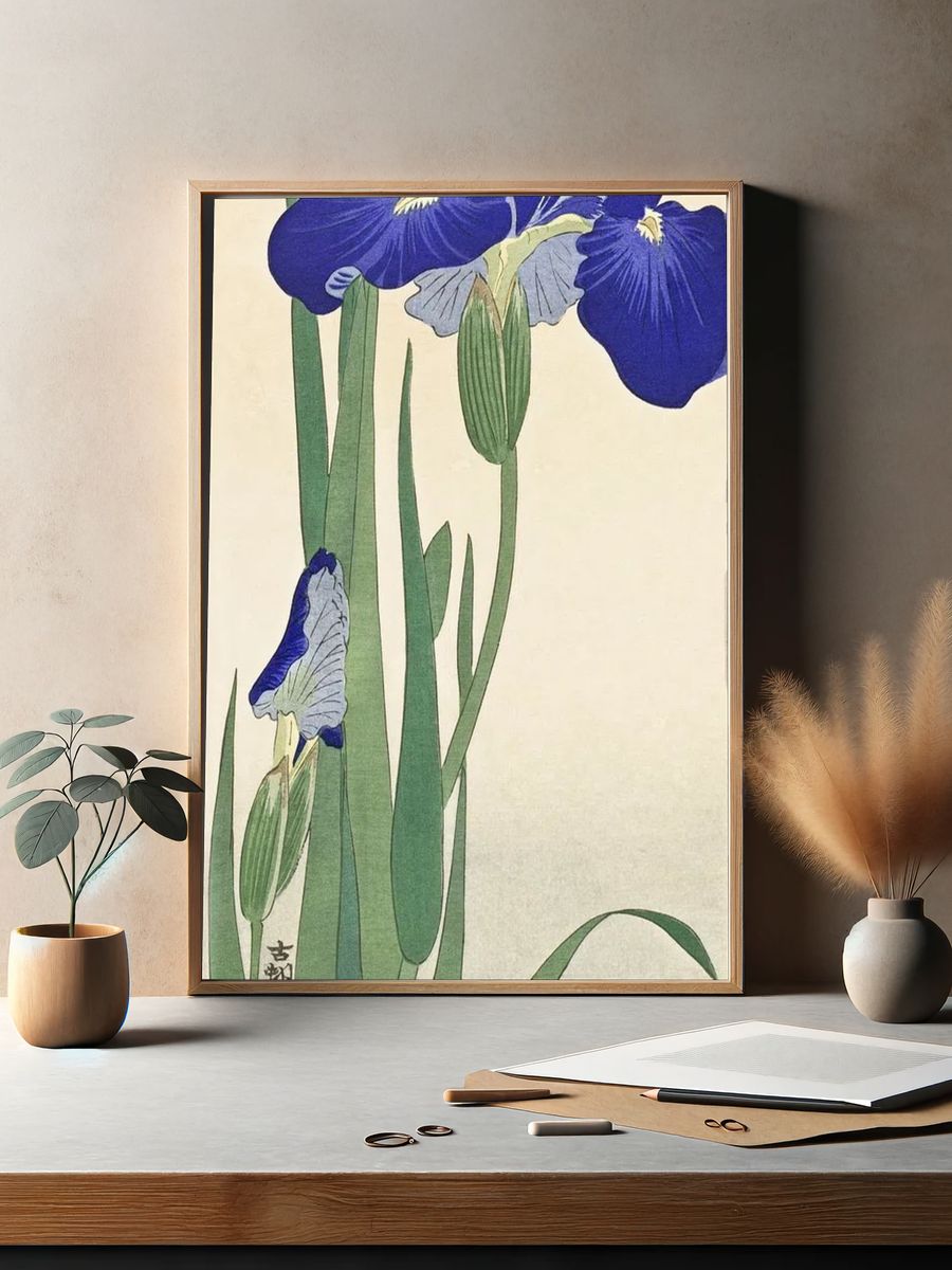 Blue Irises (1900 - 1930). — room view 2