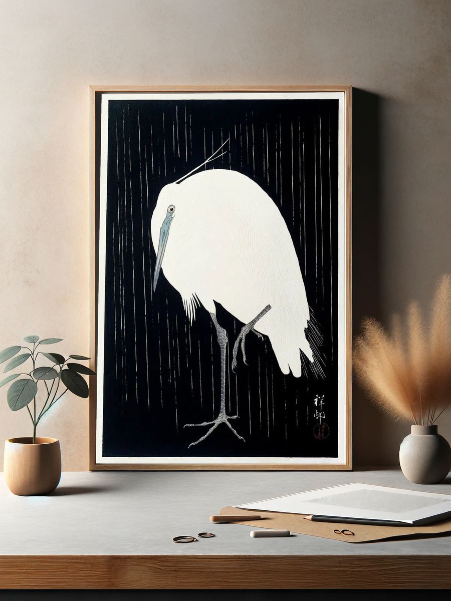 Egret rain (1925 - 1936). — room view 2