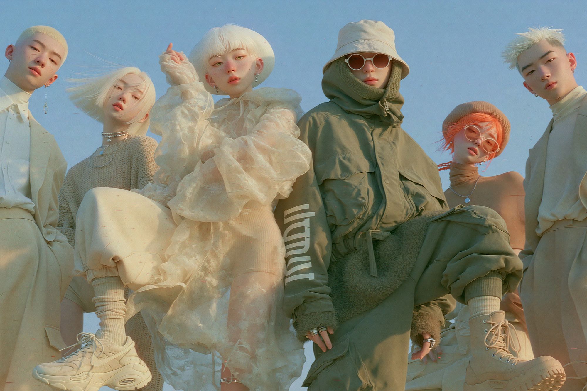K-Pop Fashion Crew Photography Poster. poster — photography art