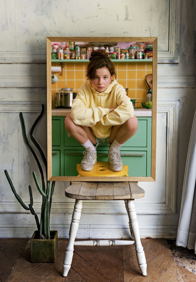 Kitchen Portrait Photography Poster. room preview