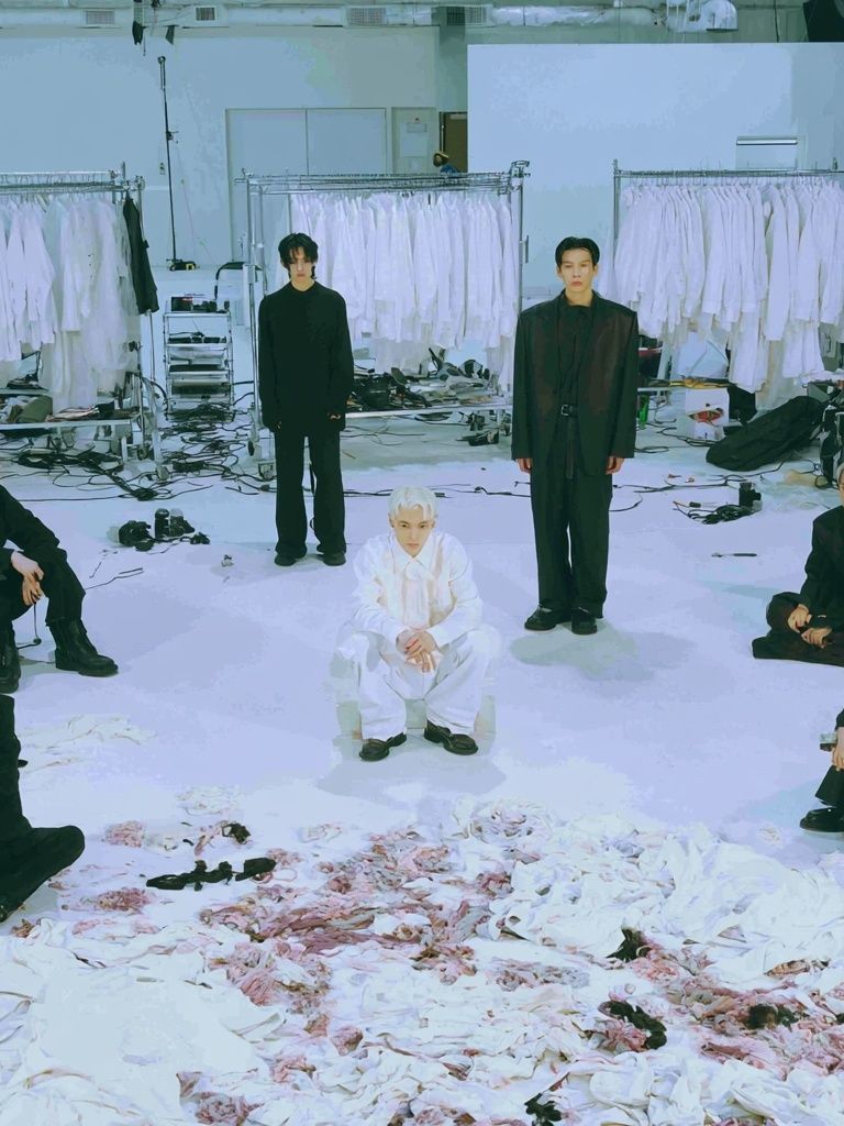 K-Pop Group Studio Portrait Print. poster — photography art