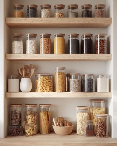 Stylish Kitchen Storage Poster