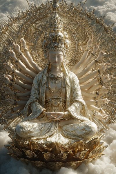 Kuan Yin — Fine Art Print. poster print