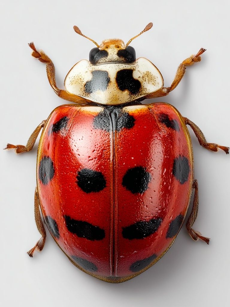 Ladybug Macro Photography Poster. poster — nature art
