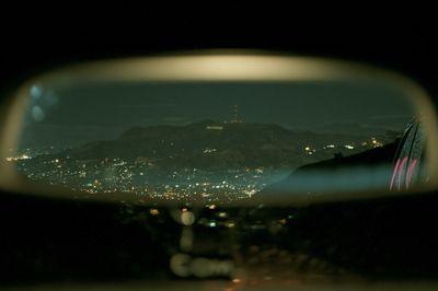 Los Angeles Nightscape Photography Poster.