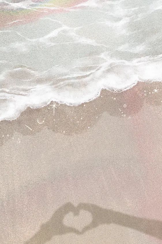 Love by the Ocean — Minimalist Print. poster detail