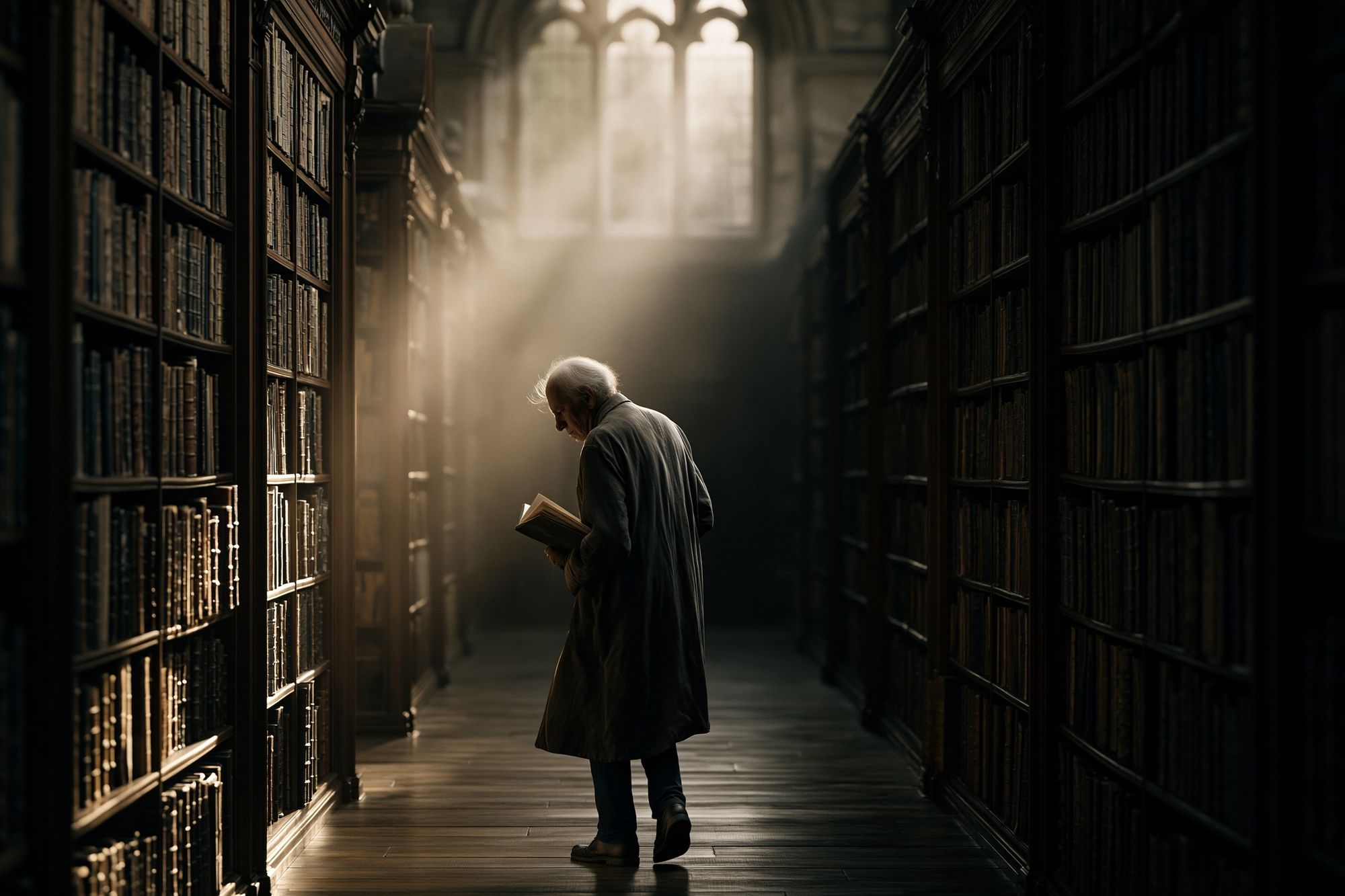 Library Reader Photography Poster. poster detail