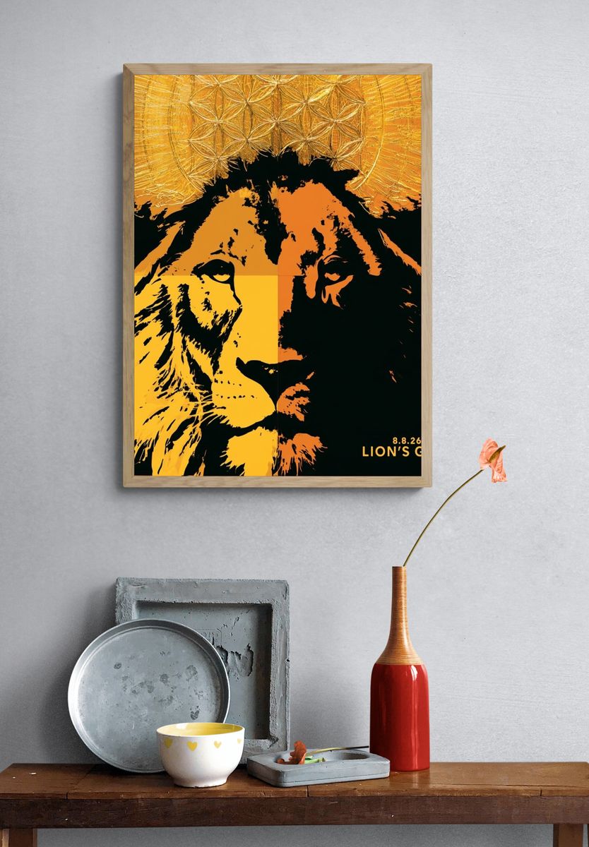 Lion's Gate Pop Art Poster. — room view 3