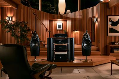 Luxury Listening Room Photography Poster. poster